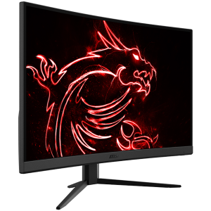 MSI G27C4 E2 Curved Gaming Monitor, 27" 170Hz, FHD (1920x1080) 16:9, VA Anti-glare, 1500R curve, 1ms, 250nits, 3000:1, 178°/178°, Adaptive Sync, Adjustable Stand, 1x DP, 2x HDMI,  3Y Warranty