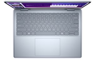 Лаптоп Dell 14 Plus 2-in-1 DB04250, Intel Ultra 5 226V (40 TOPS NPU, 8 cores, up to 4.5 GHz), 14" 16:10 FHD+(1920x1200) Touch 300nits WVA AG, 16GB, LPDDR5X, 8533MT/s (onboard), 512GB M.2 SSD PCIe, Intel Arc, FHD RGB and Mic, Wi-Fi 7, FPR, Backlit Kb, Win 