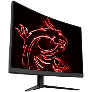 MSI G27CQ4 E2 Curved Gaming Monitor, 27" 170Hz, WQHD (2560 x 1440) 16:9, VA Anti-glare, 1ms, 250nits, 3000:1, 178°/178°, 1500R Curve, Freesync, Adjustable Stand, 1x DP, HDMI, 3Y Warranty