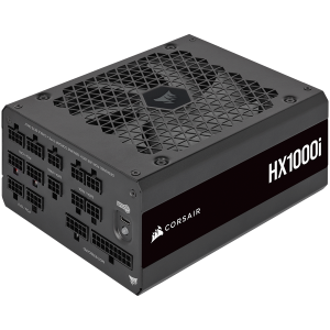 Corsair PSU 1000W HX1000i 80+ Platinum 140mm fan black