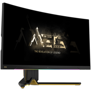 MSI MEG 342C QD-OLED Curved Gaming Monitor, 34.18" 175Hz, UWQHD (3440x1440) 21:9, QD-OLED, 1800R curve, 0.03ms, 250nits, 1000000:1, 178°/178°, FreeSync Premium Pro, Adjustable Stand, 1x DP, 2x HDMI, 1x USB Type-C, 3Y Warranty