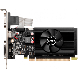 MSI Video Card Nvidia GeForce GT 730 2GB 64bit N730K-2GD3/LP