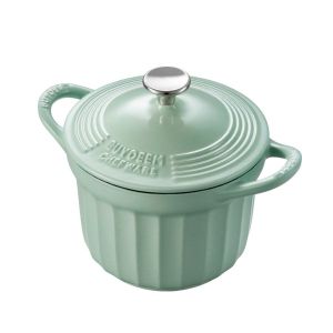 BUYDEEM Enameled Cast Iron Dutch Oven 1,8L, model CP541, color Cozy Greenish