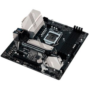 ASROCK Main Board Desktop B365M PRO4 (S1151, 4xDDR4, 2xPCIe x16, 1xPCI Ex1, 6 SATA3, 1x Ultra M.2, M.2 socket, GLAN, VGA, DVI, HDMI, USB 3.1) mATX retail