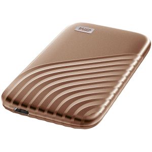 WD 1TB My Passport SSD - Portable SSD, up to 1050MB/s Read and 1000MB/s Write Speeds, USB 3.2 Gen 2 - Gold