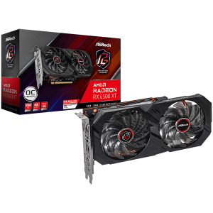 ASROCK Video Card  Radeon RX6500XT Phantom Gaming D 4GB OC, GDDR6 64 bit, 1xHDMI, 1xDP 1.4, power 1x8 pin, recomended PSU 400W.