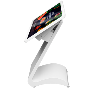 Prestigio Solutions IDS Indoor Totem Tilted 43 inches, 4K (3840x2160), Android 11: RK3399B/4GB/64GB, IR10TP, Power Plug EU.