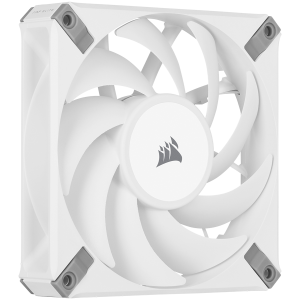 Corsair AF SLIM Series, AF120 SLIM White, 120mmx15mm Fluid Dynamic Fan, Single Pack