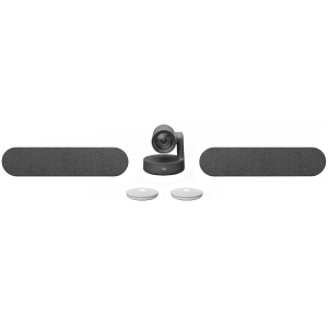 LOGITECH WEBCAM - Logitech Rally Plus Ultra-HD ConferenceCam - WHITE MICPOD - USB - PLUGC - DUAL SPEAKER EMEA