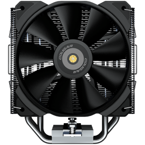 COUGAR Forza 50, 6mm Heat pipe, Nickel Plated Copper Base, 1x MHP120 Fan, Screwdriver Included, Elegant Pipe Caps, 50x135x155mm, Intel LGA 115X/1366/1200/1700/2011/2066, AMD AM5/AM4/FM2/FM1/AM3+/AM3/AM2+/AM2