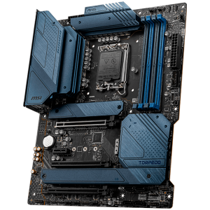 MSI MAG Z690 TORPEDO, ATX, Socket 1700, Dual Channel DDR5 6400(OC)MHz, 3x PCIe x16 slots, 4x M.2 slots, 1x HDMI, 1x DP, 1x USB3.2 Gen2x2, 3x USB 3.2 Gen 2, 2x USB 3.2 Gen 1, 2x USB 2.0, Type-C, 7.1 HD Audio, 2.5Gbps LAN, 3Y