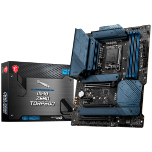 MSI MAG Z690 TORPEDO, ATX, Socket 1700, Dual Channel DDR5 6400(OC)MHz, 3x PCIe x16 slots, 4x M.2 slots, 1x HDMI, 1x DP, 1x USB3.2 Gen2x2, 3x USB 3.2 Gen 2, 2x USB 3.2 Gen 1, 2x USB 2.0, Type-C, 7.1 HD Audio, 2.5Gbps LAN, 3Y