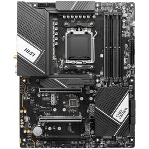 MSI PRO X670-P WIFI, ATX, Socket AM5, 4x DDR5, 3x PCI-E x16 slots, 4x M.2 slots, 1x HDMI, 2x DP (1x Type-C), 4x USB 3.2 Gen1, 2x USB 3.2 Gen2, 1x USB 3.2 Gen2, 1x USB 3.2 Gen2x2, Type-C, 7.1 HD Audio, 2.5G LAN, Wi-Fi 6E, BT, 3Y