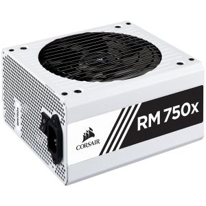 CORSAIR RMx White Series RM750x — 750 Watt 80 PLUS Gold Certified Fully Modular PSU (EU)