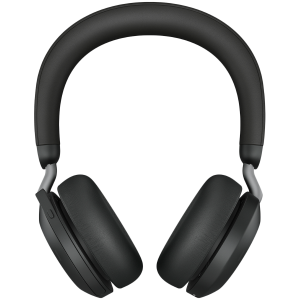 JABRA EVOLVE2 75, Link390a MS Stereo Black, EVOLVE2 75 headset Black MS, Link 380 BT adapter USB-A MS,1.2m USB-C to USB-A cable, carry pouch, warranty and warning (safety leaflets)