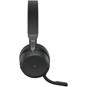 JABRA EVOLVE2 75, Link380c UC Stereo Black, EVOLVE2 75 headset Black UC, Link 380 BT adapter USB-C UC,1.2m USB-C to USB-C cable, carry pouch, warranty and warning (safety leaflets)