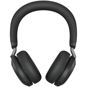 JABRA EVOLVE2 75, Link380c UC Stereo Black, EVOLVE2 75 headset Black UC, Link 380 BT adapter USB-C UC,1.2m USB-C to USB-C cable, carry pouch, warranty and warning (safety leaflets)