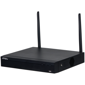Imou 8-ch Wi-Fi NVR, FHD 1080P, 30fps, H.265+/H.265, 1x SATA up to 8TB, 2x USB, 1x VGA, 1x HDMI, 1xAudio, support two-way talk, ONVIF, imou App, DC12V, 1.5A, 3W, Without HDD