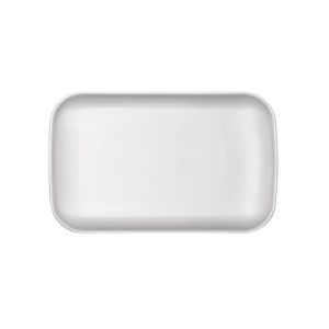 BUYDEEM Porcelain Steaming Plate, model CT1004, color White