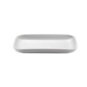 BUYDEEM Porcelain Steaming Plate, model CT1004, color White