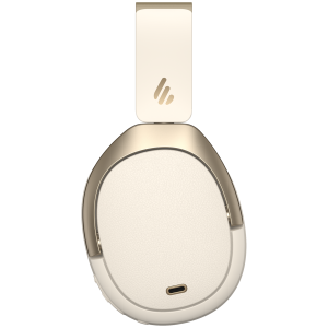 Edifier WH950NB Wireless Over-Ear Headphones, 40mm Dynamic Titanium-Coated Drivers, BT V5.3, ANC, Hi-Res Audio Certification, Up To 55H Battery, USB-C, Ivory