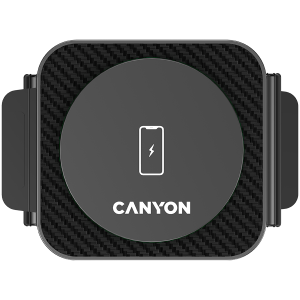 CANYON wireless charger WS-305 15W 3in1 Foldable Black