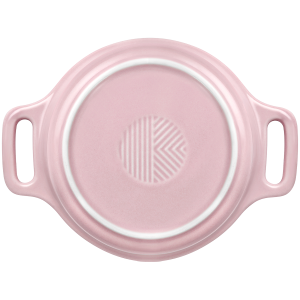 BUYDEEM Ceramic Mini Cocotte, model CT1002, color Pale Dogwood
