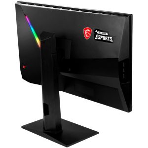 MSI Optix MAG251RX Gaming Monitor, 24.5" 240Hz, FHD (1920x1080) 16:9, Rapid IPS Anti-glare, 1ms GTG, 400nits, 1000:1, 178°/178°, HDR, G-sync Compatible, Adjustable Stand, Mystic Light, 1x DP, 1x HDMI, 1x USB Type C, 3x USB 3.2, 3Y Warranty
