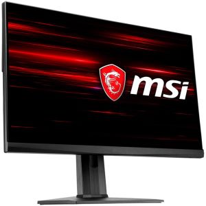 MSI Optix MAG251RX Gaming Monitor, 24.5" 240Hz, FHD (1920x1080) 16:9, Rapid IPS Anti-glare, 1ms GTG, 400nits, 1000:1, 178°/178°, HDR, G-sync Compatible, Adjustable Stand, Mystic Light, 1x DP, 1x HDMI, 1x USB Type C, 3x USB 3.2, 3Y Warranty