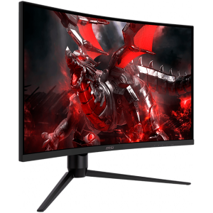 MSI OPTIX G271CQP 27" Curved Gaming Monitor 165Hz, WQHD (2560x1440) 16:9, VA Anti-Glare, 1ms, 250 nits, 3000:1, 178°/178°, 1000R Curve, FreeSync Premium, 2xHDMI 2.0, 1xDP, 1x Earphone out, Adjustable stand, 3Y