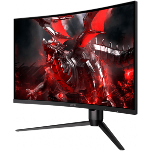 MSI OPTIX G271CQP 27" Curved Gaming Monitor 165Hz, WQHD (2560x1440) 16:9, VA Anti-Glare, 1ms, 250 nits, 3000:1, 178°/178°, 1000R Curve, FreeSync Premium, 2xHDMI 2.0, 1xDP, 1x Earphone out, Adjustable stand, 3Y