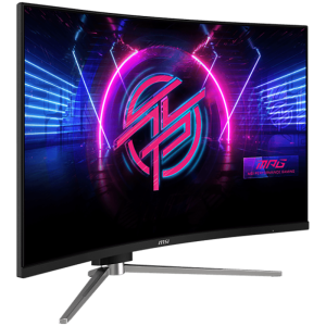 MSI MPG 325CQRXF Gaming Monitor, 31.5" 280Hz, WQHD (2560x1440) 16:9, Rapid VA, Anti-glare, 0.5ms, 350nits, 3200:1, 178/178, 1000R Curve, Adaptive Sync, DisplayHDR 400, Adjustable Stand, 1x DP, 1x HDMI, 1x Type-C 98W, USB Hub, 3Y Warranty