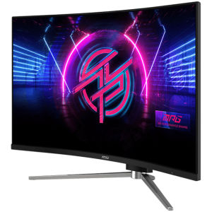 MSI MPG 325CQRXF Gaming Monitor, 31.5" 280Hz, WQHD (2560x1440) 16:9, Rapid VA, Anti-glare, 0.5ms, 350nits, 3200:1, 178/178, 1000R Curve, Adaptive Sync, DisplayHDR 400, Adjustable Stand, 1x DP, 1x HDMI, 1x Type-C 98W, USB Hub, 3Y Warranty