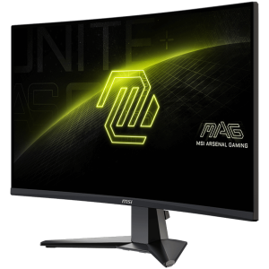MSI MAG 27C6X Curved Gaming Monitor, 27" 250Hz, FHD (1920x1080) 16:9, VA Anti-glare, 1500R curve, 1ms, 250nits, 3000:1, 178°/178°, Adaptive-Sync, Adjustable Stand, 1x DP, 2x HDMI, 3Y Warranty