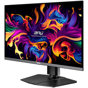 MSI MPG 271QRX QD-OLED Gaming Monitor, 27" 360Hz, WQHD (2560x1440) 16:9, QD-OLED Anti-Reflection, 0.03ms, 250nits, 1500000:1, 178°/178°, AMD FreeSync Premium Pro, Adjustable Stand, 1x DP, 2x HDMI, 1xType-C, 3x USB, 1xHeadphone out, 3Y Warranty
