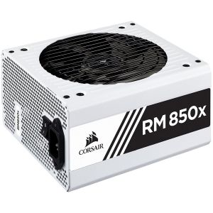 CORSAIR RMx White Series RM850x — 850 Watt 80 PLUS Gold Certified Fully Modular PSU (EU)