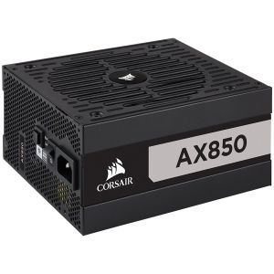 Corsair PSU AX Series, 850 Watt, Titanium, Fully Modular Power Supply, EU Version