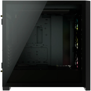 Corsair iCUE 5000X RGB Tempered Glass Mid-Tower Smart Case, Black