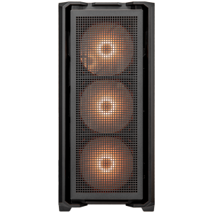 COUGAR Case MX600 RGB, Full Tower, Mini ITX/Micro ATX / ATX / CEB / E-ATX, Type-C, USB 3.0 x 2, USB 2.0 x 1,4 Pole Headset Audio Jack, RGB Button, 120mm ARGB fan, Tempered glass, 235 x 515 x 478 (mm)