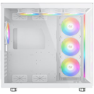 Xigmatek AQUA Ultra Air Arctic EN41914 White, E-ATX/ATX/M-ATX/MINI ITX, USB 3.0 X 2, USB 2.0 X 2, USB-C X 1, HD AUDIO, Mesh Top,2PCS TG,ARGB Strip,7PCS Z20A Arctic