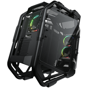 COUGAR Cratus, Mid Tower, Mini ITX, Micro ATX, ATX, CEB, E-ATX, Type C 3.1 x 1, USB 3.0 x 4, 4 Pole Headset Audio Jack x1, RGB Button, Tempered Glass x 4, 283 x 636 x 635 (mm)