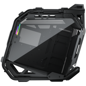 COUGAR Cratus, Mid Tower, Mini ITX, Micro ATX, ATX, CEB, E-ATX, Type C 3.1 x 1, USB 3.0 x 4, 4 Pole Headset Audio Jack x1, RGB Button, Tempered Glass x 4, 283 x 636 x 635 (mm)