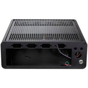 E-mini K3 Black Aluminium, Mini-ITX 2x2.5', 1x3.5", USB2.0