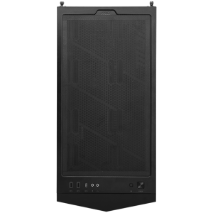 MSI MPG GUNGNIR 300P AIRFLOW, Mid-Tower, E-ATX/ATX/M-ATX/ITX, 2x USB 3.2 Gen 1 Type-A, 1x USB 3.2 Gen 2x2 Type-C, 1x Audio/1x Mic, ARGB Hub, 4x 120mm ARGB Fans, 1mm Perforated Front Panel, 3mm Tempered Glass