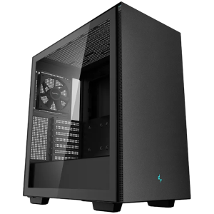 DeepCool CH510 Mid Tower Case, E-ATX/ATX/Micro-ATX/Mini-ITX, 2xUSB2.0, 1xUSB3.0, 1xAudio, 1xMic, ABS+SPCC+Tempered Glass, Mesh Panel R-CH510-BKNNE1-G-1