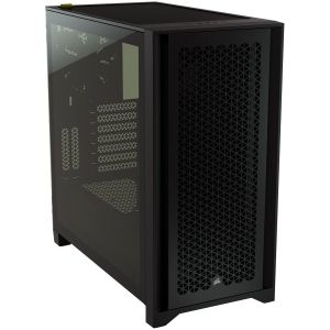 Corsair 4000D Airflow Tempered Glass Mid-Tower, Black