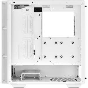 DeepCool CH560 WH, Mid Tower, Mini-ITX/Micro-ATX/ATX/E-ATX, 1xUSB3.0, 1xType-C, 1xAudio, 3x140mm + 1x120mm Pre-Installed ARGB Fans, Tempered Glass, Mesh Panels, GPU Support Arm, White, R-CH560-WHAPE4-G-1