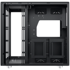 Aquarius Pro EN49417 Black, ATX/M-ATX/Mini ITX, USB3.0x2+USB2.0x2+Type C, Front & Left TG, 7PCS X24A & Galaxy II Fan Control Kit