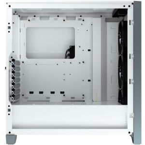 Corsair iCUE 4000X RGB Tempered Glass Mid-Tower, White