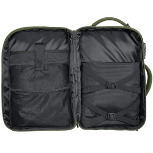 COUGAR Fortress X, Green Backpack, Shockproof anti-vibration structure, Multi-layered and multi-functional structure, Padded back panel and hide-able hip belt, Dual use: Backpack and shoulder bag
